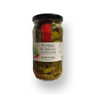 Pepinos En Rodajas Aji Puta Pario *300g Cristo