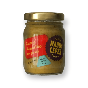 Curry Amarillo En Pasta *90g Narda Lepes