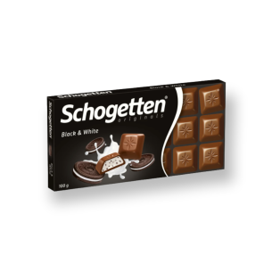 Schogetten Chocolate Blanco Y Negro Tableta *100g