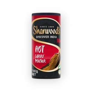 Curry En Polvo Hot Frasco *102g Sharwoods