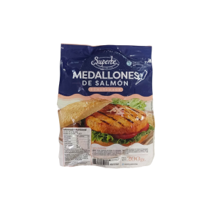 Medallones Naturales De Salmon *200g Superbe