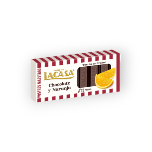 Turron Praline Chocolate Y Naranja *225g Lacasa